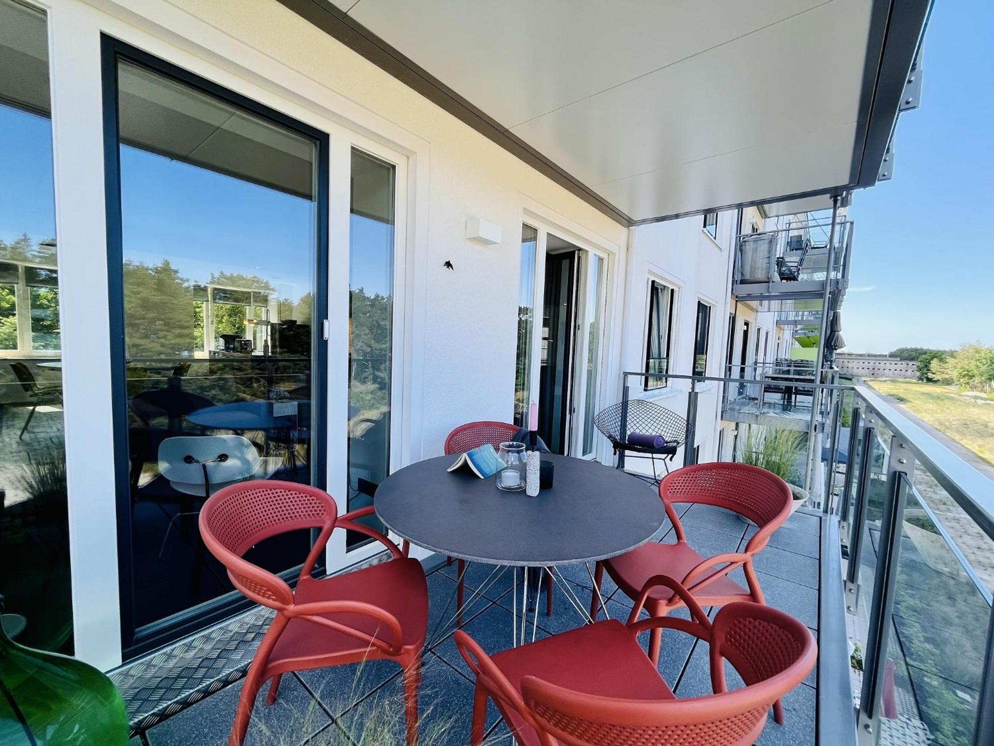 Ferienwohnung Marepineta Im Haus Zudar Prora บินซ์ ภายนอก รูปภาพ